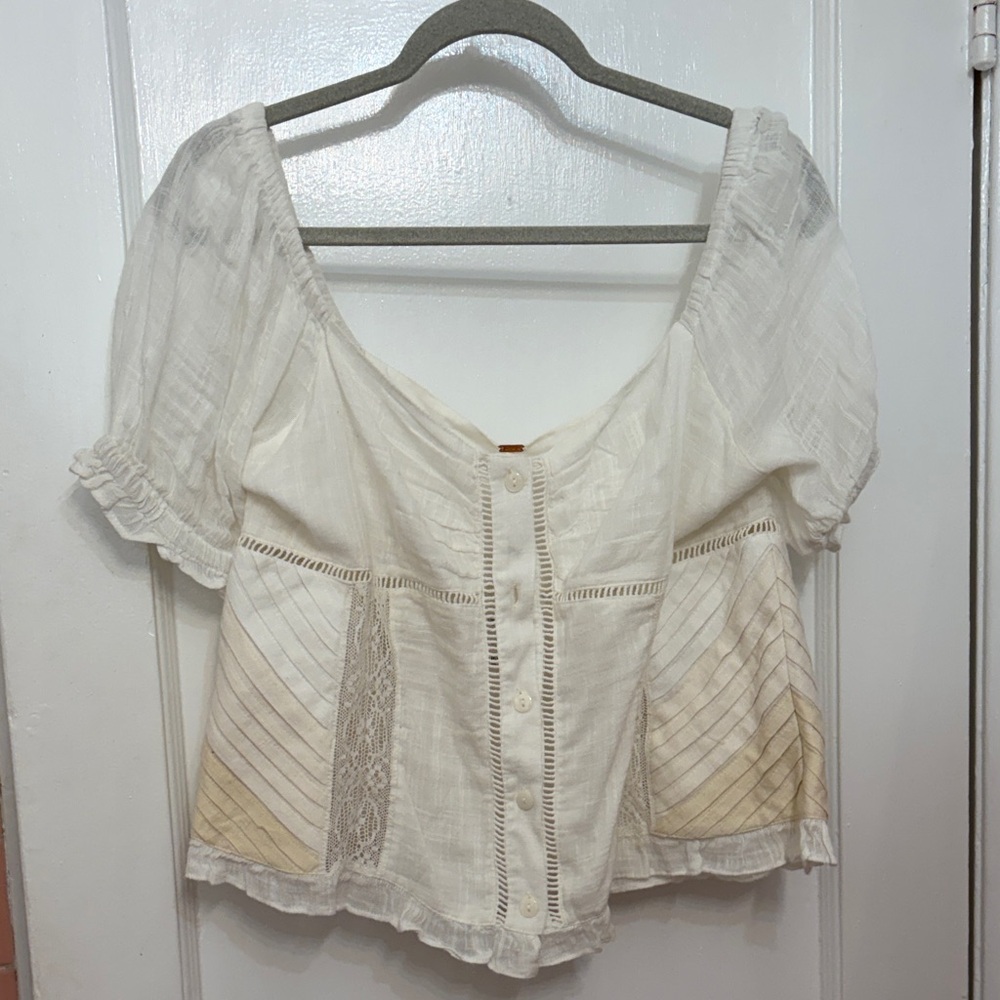 Free People Bali Alana Blouse